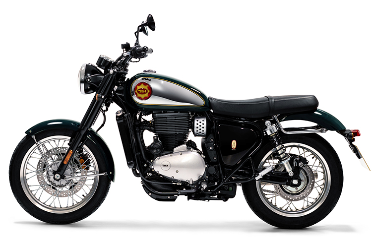 bsa gold star highland green